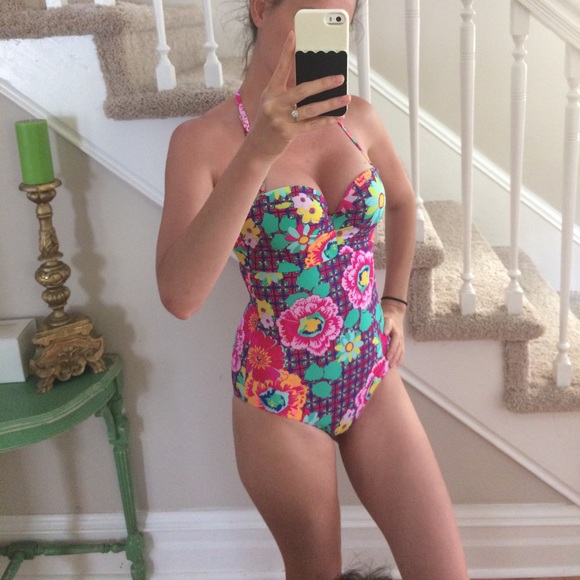 Bandeau Swimsuit - Picture 1 of 8